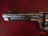 Colt Bisley 1906, 32WCF,4.75", Cattelbrand engraved & polished by Clint Finley,24k accents,real ivory grips,nicer than photos-awesome 1 of a kind - 2 of 15