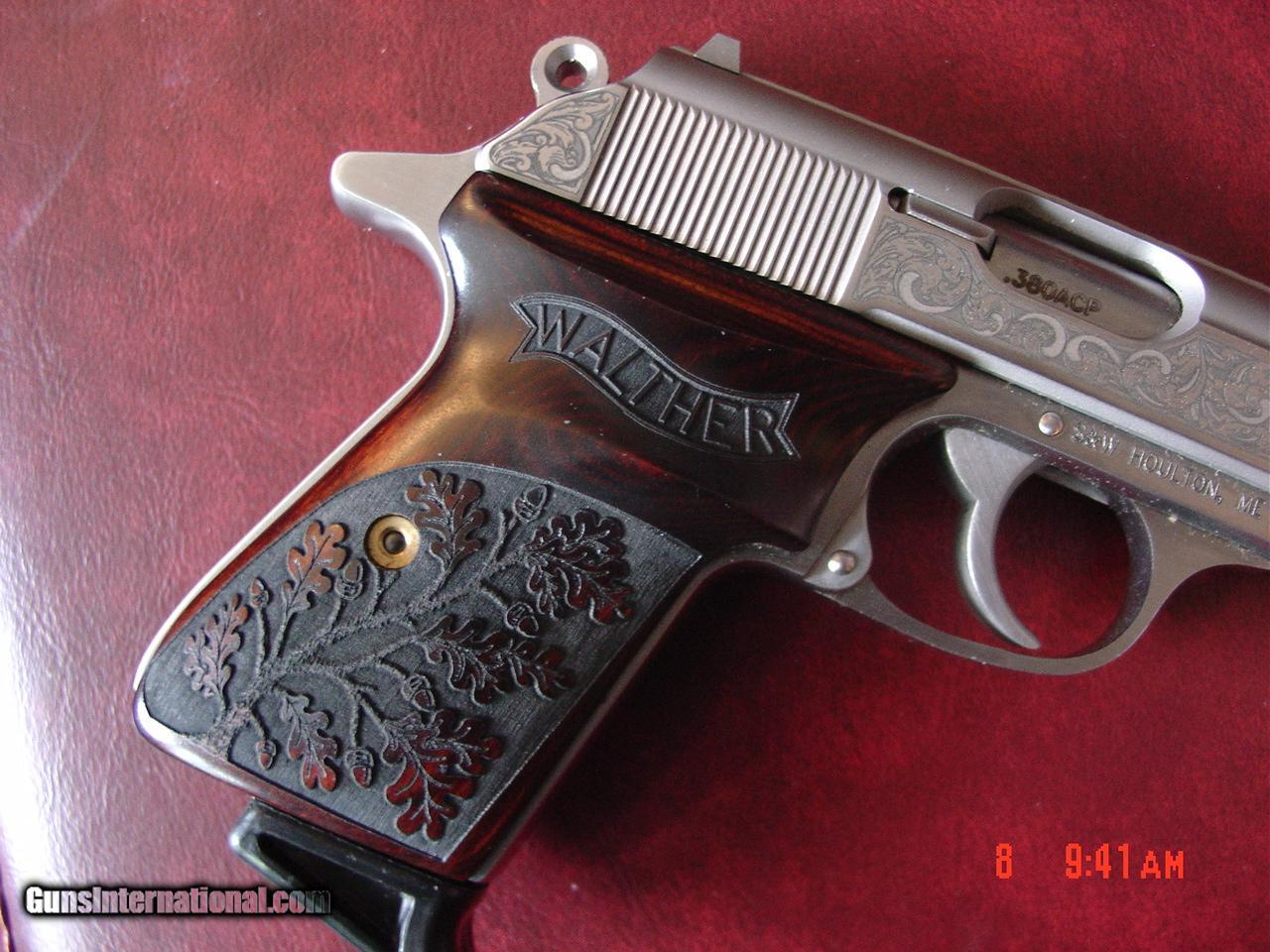 Walther Ppks 1 Of 400 Premier380engraved With Gold Eagle