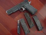 Wilson Combat KZ-45,with 4 mags,target,manual,cloth,polymer frame,made in 2000,Wilson carry case,chamber cleaning tool,polish cloth,great package !! - 3 of 15