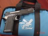 Wilson Combat KZ-45,with 4 mags,target,manual,cloth,polymer frame,made in 2000,Wilson carry case,chamber cleaning tool,polish cloth,great package !! - 1 of 15