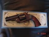 Navy Arms/Uberti
1875 Schofield 3 1/2",Hideout model,45LC, original box,nice wood grips, looks test fired only - 1 of 15
