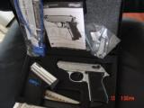 Walther PPK/S 22LR,fully Flannery Engraved,NIB,2 mags,double action & way nicer than my photos. awesome work of art ! - 10 of 15