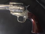 Freedom Arms Premier Mod 83,7 1/2",454 Casull,engraved & polished by Flannery Engraving,box,manual etc.1 of a kind hand cannon !! - 3 of 15