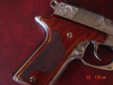Colt Double Eagle 10MM, 5", fully engraved & polished by Flannery Engraving,custom wood grips,certificate,1 of a kind work of art !! - 2 of 15