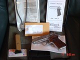 Walther PPK/S Royal Oak Talo Exclusiive,factory engraved,1 of 500,rosewood grips,2 mags,never fired,box & manual,awesome 380 auto.!! - 11 of 15