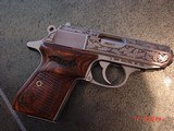 Walther PPK/S Royal Oak Talo Exclusiive,factory engraved,1 of 500,rosewood grips,2 mags,never fired,box & manual,awesome 380 auto.!! - 13 of 15