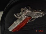 Colt Defender 3",Engraved & polished by Flannery Engraving,custom Rosewood grips,45acp,certificate,awesome 1 of a kind work of art !! - 14 of 15