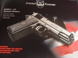 Arsenal Firearms double barrel, rare 9mm,16 shots,blue,2 mags,walnut grips,5