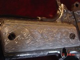 Para Ordnance P16,40S&W,fully engraved by Flannery Engraving,engraved Alum.grips,certificate,5"manual & 2 mags,way nicer in person,work of art - 4 of 15