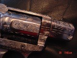 Kimber K6S 357 Mag.,fully engraved & polished by Flannery Engraving,custom wood grips,certificate,box & manual,as new,a total work of art masterpiece - 6 of 15