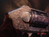 Kimber K6S 357 Mag.,fully engraved & polished by Flannery Engraving,custom wood grips,certificate,box & manual,as new,a total work of art masterpiece - 7 of 15