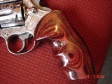 Colt King Cobra 6",fully engraved & polished by Flannery Engraving,Rosewood grips,awesome engraving, certificate,work of art !! - 4 of 15