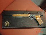 Erma/Werke Navy Artillery style Luger Carbine pistol 22 LR, 11 3/4" barrel,original box, German,1960's,custom target grip,forearm,super nice - 3 of 15