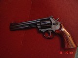 Smith & Wesson 586 no dash,Cleveland Police Dept.Comm.,24K engraved,wood grips,glass & wood pres.case,1986,#460 of 500-awesome - 12 of 15