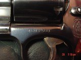 Smith & Wesson 586 no dash,Cleveland Police Dept.Comm.,24K engraved,wood grips,glass & wood pres.case,1986,#460 of 500-awesome - 7 of 15