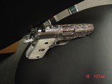 Colt Mustang Pocketlite 380,fully engraved & polished by Flannery Engraving,Pearlite grips,certificate,1 of a kind work of art !! - 16 of 16