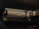 Colt Mustang Pocketlite 380,fully engraved & polished by Flannery Engraving,Pearlite grips,certificate,1 of a kind work of art !! - 9 of 16