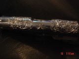 Colt Mustang Pocketlite 380,fully engraved & polished by Flannery Engraving,Pearlite grips,certificate,1 of a kind work of art !! - 8 of 16