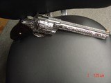 Colt Anaconda 8",fully engraved & polished by Flannery Engraving,Rosewood grips,box & manual,44 mag,awesome work of art !! - 15 of 16