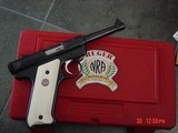 Ruger MKII 22LR, Bill Ruger/ NRA commemorative, 2 mags,certificate, never fired,box,manual,lock etc - 3 of 8