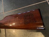 Winchester model 94 30-30 Butte County SD A&A master engraved, 24k gold plated, & nickel.certificate, PROOF gun - 5 of 12