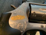 Smith & Wesson 686-6,engraved,NASCAR Edition,very rare,357 Mag,gold car & #30 inlays,model car,wood case,box, & manual etc. - 9 of 15