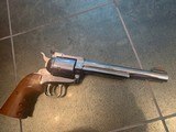 North American Arms-Rare 450 Magnum Express, & 45 Win Mag, wood case, 170 loaded NAA rounds, polished stainless, as new wood grips,5 shot 7 1/2" - 3 of 15