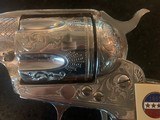Colt 45 General Patton unfired fully engraved ,Sterling silver plated - 7 of 10