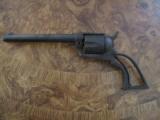 ANTIQUE SINGLE ACTION REVOLVER IN RELIC CONDITION MADE 1874 - 2 of 6