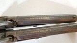 Pair of Engraved Belgain .61 Cal Percussion Dueling / Target Pistols - 9 of 15
