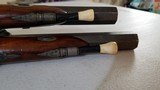 Pair of Engraved Belgain .61 Cal Percussion Dueling / Target Pistols - 6 of 15