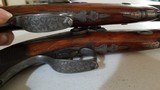 Pair of Engraved Belgain .61 Cal Percussion Dueling / Target Pistols - 5 of 15