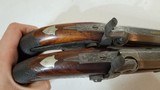Pair of Engraved Belgain .61 Cal Percussion Dueling / Target Pistols - 8 of 15