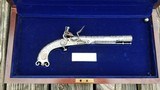Cased US Historical Commemorative Pitcairn Pistol Flintlock .58 Cal - 2 of 10