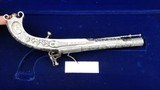 Cased US Historical Commemorative Pitcairn Pistol Flintlock .58 Cal - 9 of 10