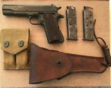1943 Colt 1911A1 With Letter/Holster/2Mags and Pouch - 1 of 12
