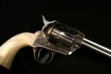 Uberti 1873 Limited Ed Engraved Cattleman Revolver NM Stainless Steel .45 Colt 5 inch - 4 of 4