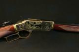 Limited Edition Uberti Engraved Frontier Scouts 1873 Rifle & Carbide .44-40 - 2 of 6