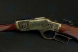 Limited Edition Uberti Engraved Frontier Scouts 1873 Rifle & Carbide .44-40 - 5 of 6