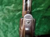 Colt Single Action Army, 1st gen. 45LC, 7 1/2, mfg 1881, w/ letter, blue/gray all original - 6 of 9