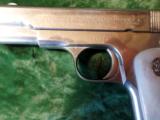 Colt 1908 Mod. 380 Cal. Mfg. 1922, Original Nickel and Mother-of-peal grips - 2 of 9