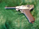 DWM Luger P-08
9mm, WWI, 1916, matching #'s 90% origianl blue
- 1 of 10