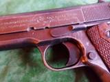 Colt 1911 WWI, mfg. 1918, all original, 70%, w/ 3 extra period mags - 3 of 12