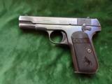Colt 1908, cal.380 Hammerless pocket model, blue- 1 of 8