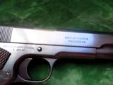 Colt 1911 45acp mfg. 1917, 98% blue, Commercial, like new - 3 of 13