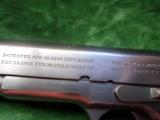 Colt 1911 45acp mfg. 1917, 98% blue, Commercial, like new - 4 of 13