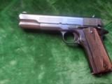 Colt 1911 45acp mfg. 1917, 98% blue, Commercial, like new - 1 of 13