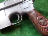 Mauser Broomhandle "Red 9" Military WWI 90% matching - 6 of 10