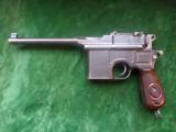 Mauser Broomhandle "Red 9" Military WWI 90% matching - 1 of 10