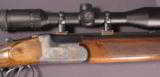 Angelo Zoli Double Rifle.EX80 Leopard with Zeiss Scope - 11 of 11